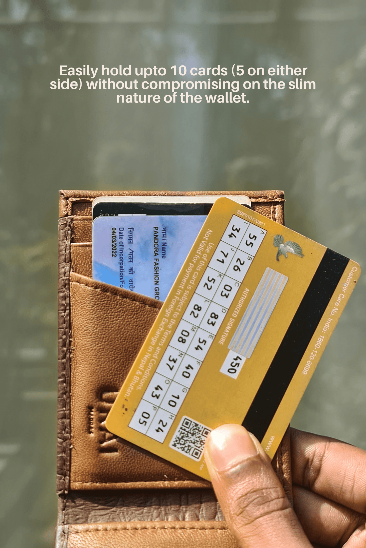 Everyday Slim Wallet - Embossed Croc in Java